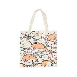 Sanrio Kirimi-chan Kawaii Canvas Shopper Tote Reusable OS